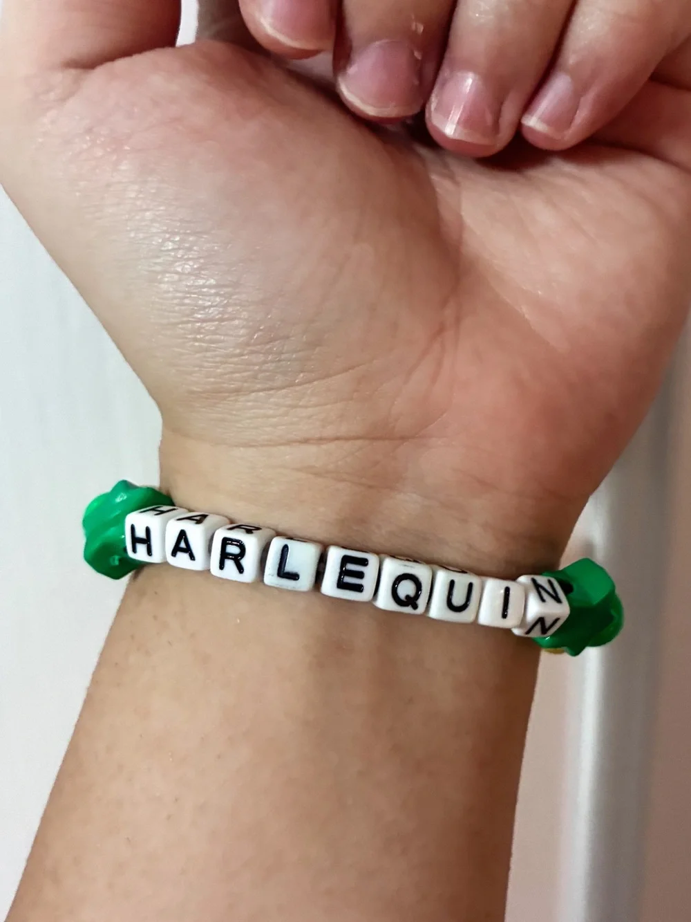 The Freak Circus: Harlequin Inspired Kandi Bracelet